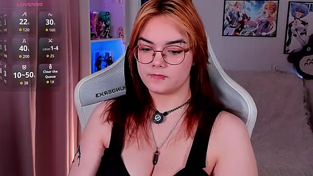 Lily  Evans online show from 22, 3, 2026