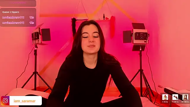 iam saramarr online show from 12, 1, 2026