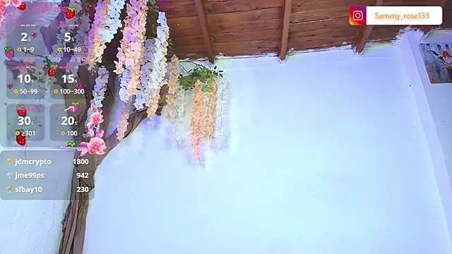 Snapshot of MISS_SAMMYROSE chatting on 16, 5, 2026 MISS SAMMYROSE online show from 16, 5, 2026