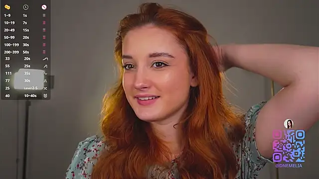 AmelieSeductress online show from 21, 12, 2025