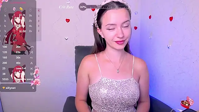 BellaVelure6767 online show from 9, 7, 2026