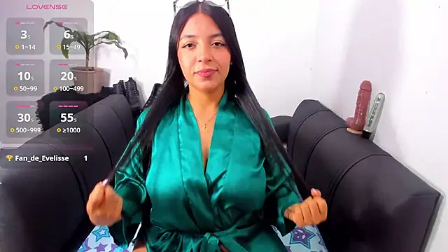 evelisse  online show from 7, 1, 2026