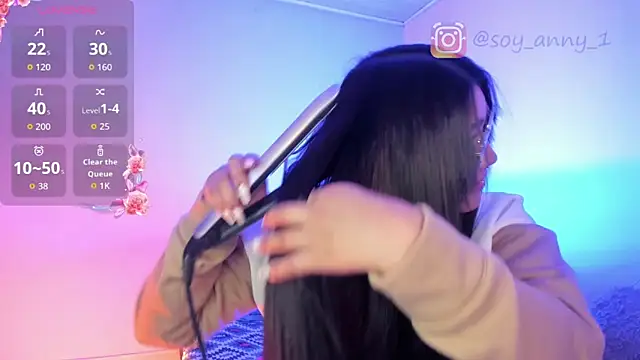 soy-anny1 online show from 14, 1, 2026