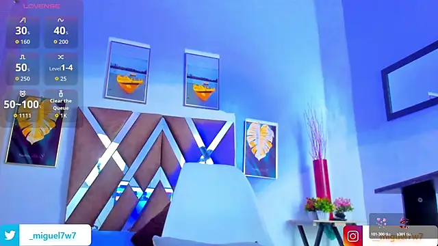   Miguel7w7 online show from 28, 11, 2025