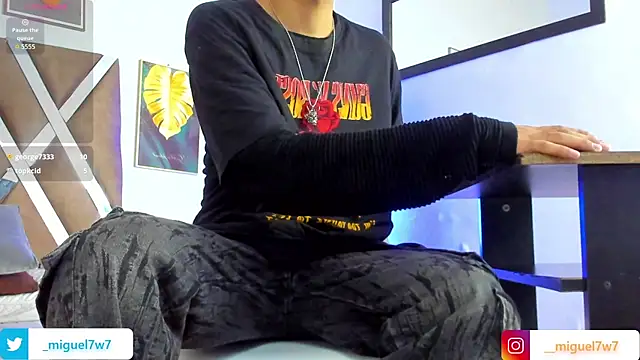   Miguel7w7 online show from 13, 1, 2026