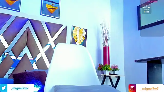   Miguel7w7 online show from 5, 12, 2025