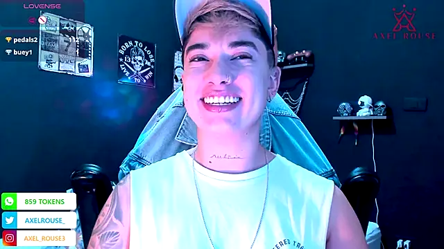 AxelRouse3 online show from 5, 1, 2026