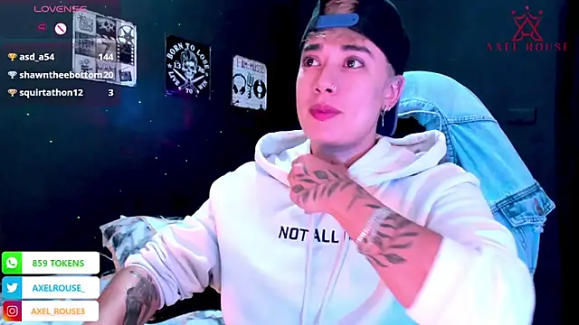 AxelRouse3 online show from 20, 12, 2025