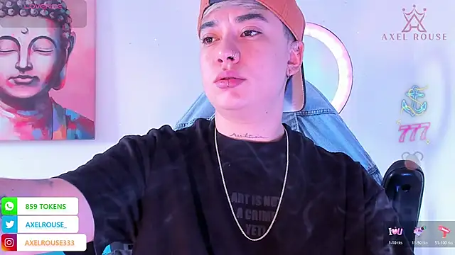 AxelRouse3 online show from 23, 2, 2026