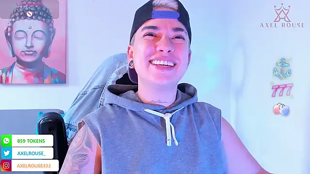 AxelRouse3 online show from 29, 3, 2026