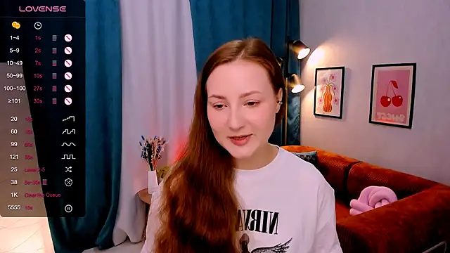 velvet cherry  online show from 22, 5, 2026