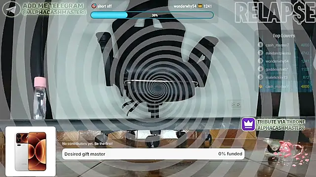 Snapshot of Alphacashmaster777 chatting on 20, 2, 2026 Alphacashmaster777 online show from 20, 2, 2026