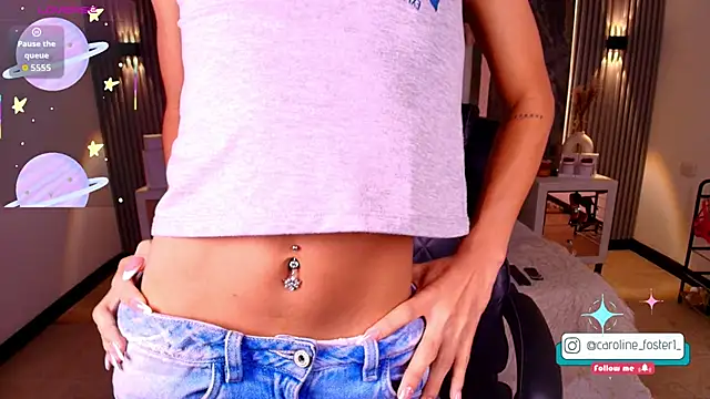 Caroline foster1 online show from 23, 2, 2026