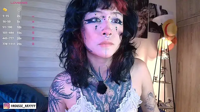 AryRousse online show from 23, 7, 2026