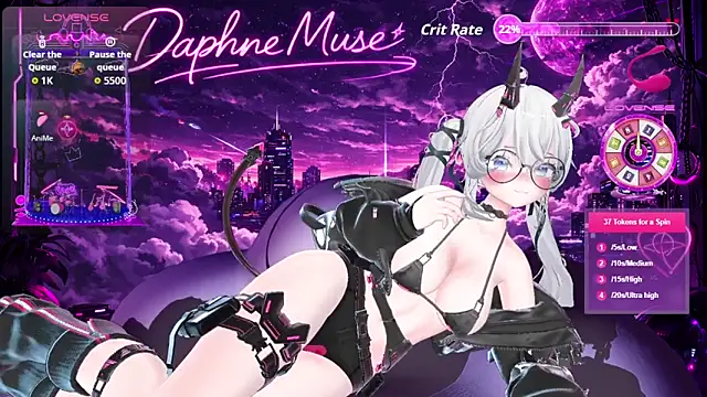 Muse Daphne online show from 19, 3, 2026