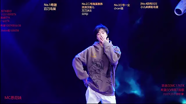 GStar-Boy online show from 8, 1, 2026