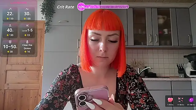 ScarletVixenLive online show from 4, 7, 2026