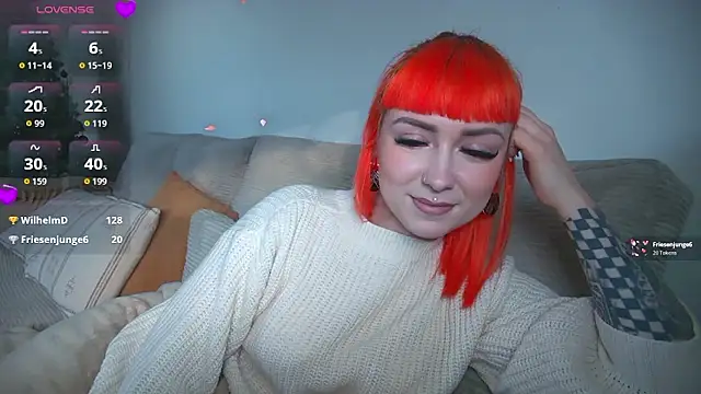 ScarletVixenLive online show from 6, 1, 2026