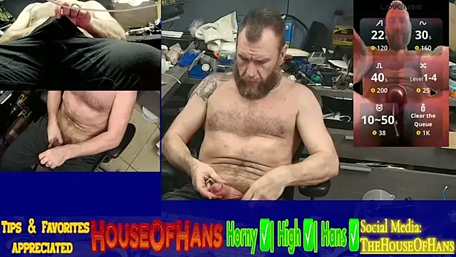 HouseOfHans online show from 31, 3, 2026