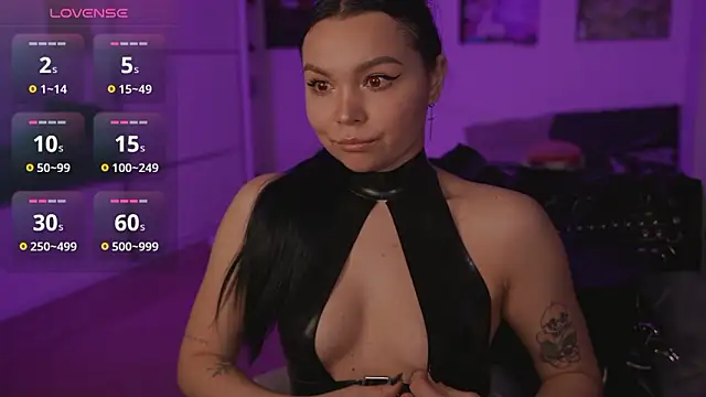 Dominatrix Alice online show from 13, 3, 2026