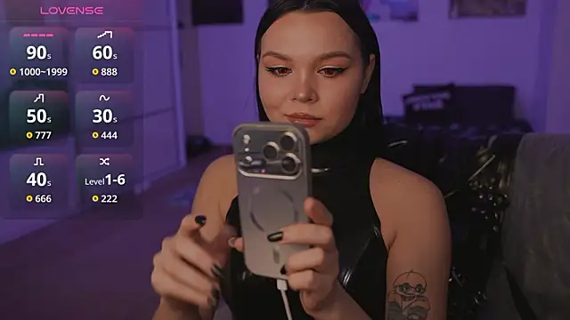 Dominatrix Alice online show from 25, 2, 2026