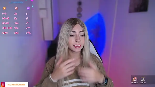 channel blondee online show from 13, 3, 2026