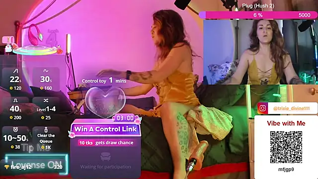 trixiedivine online show from 12, 4, 2026