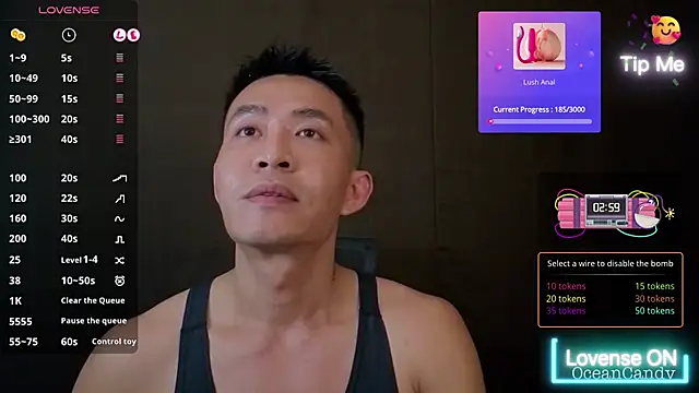 Snapshot of OceanCandy9 chatting on 2, 2, 2026 OceanCandy9 online show from 2, 2, 2026