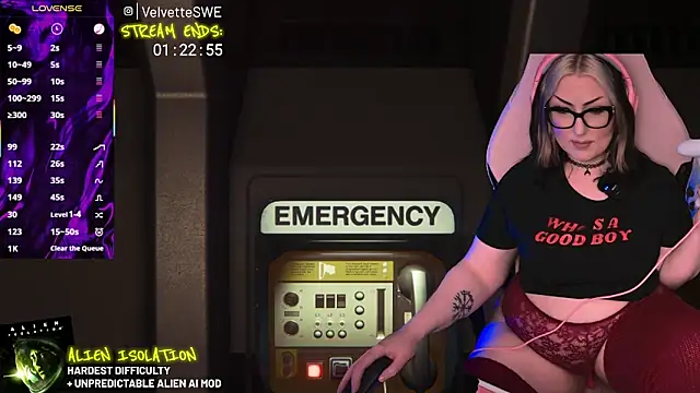 VelvetteSWE online show from 25, 5, 2026