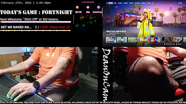 DeanonCam online show from 17, 2, 2026