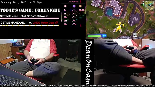 DeanonCam online show from 26, 2, 2026