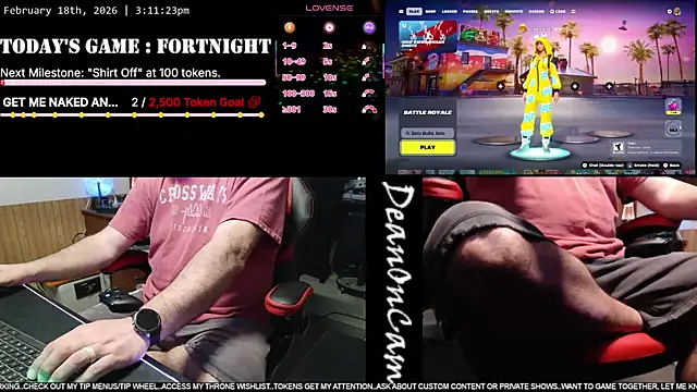 DeanonCam online show from 18, 2, 2026