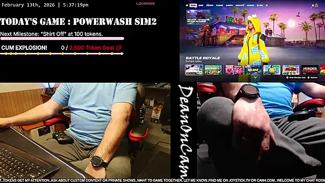 DeanonCam online show from 13, 2, 2026