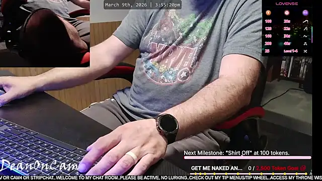 DeanonCam online show from 9, 3, 2026