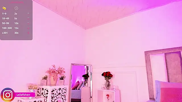 Leilafisherr online show from 27, 2, 2026