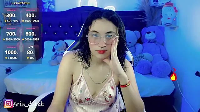 Snapshot of AriaDark chatting on 1, 3, 2026 AriaDark online show from 1, 3, 2026