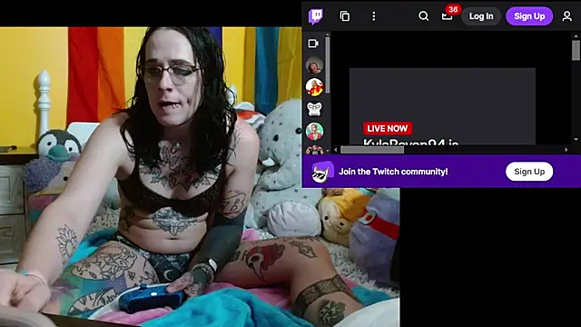 KylaRaven online show from 15, 4, 2026