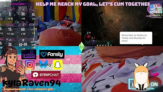 KylaRaven online show from 7, 5, 2026