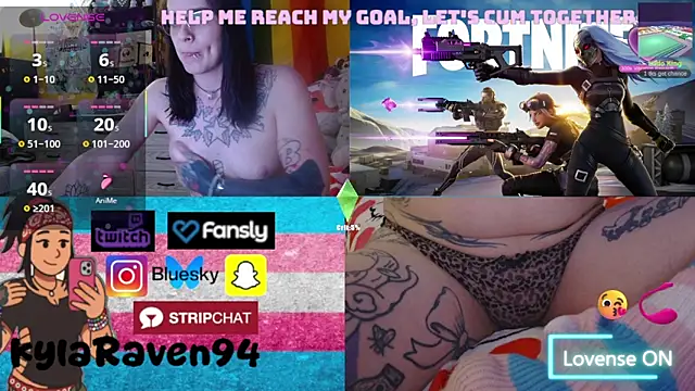 KylaRaven online show from 11, 5, 2026