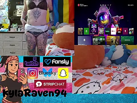 KylaRaven online show from 28, 4, 2026