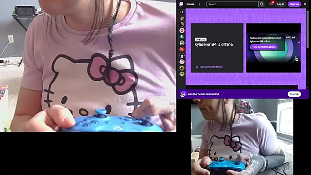 KylaRaven online show from 14, 4, 2026