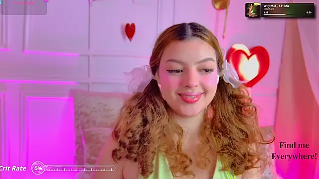Snapshot of AriaHeavens chatting on 23, 3, 2026 AriaHeavens online show from 23, 3, 2026