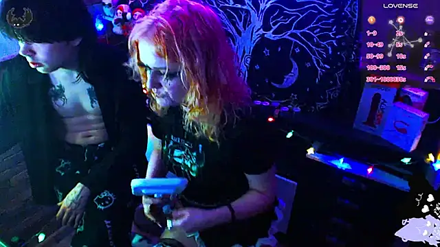 CrimsonVampCouple online show from 14, 2, 2026