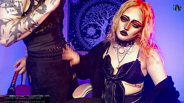 CrimsonVampCouple online show from 6, 2, 2026