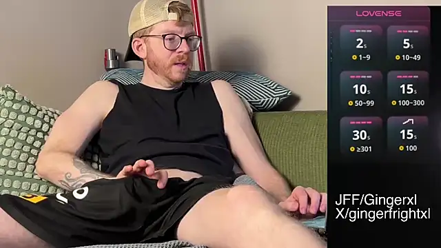 Gingerxl8 online show from 23, 5, 2026