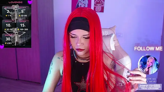 Snapshot of cyberd0ll66 chatting on 22, 5, 2026 cyberd0ll66 online show from 22, 5, 2026