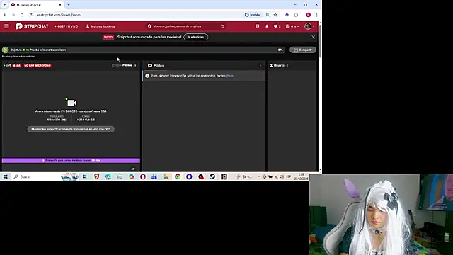 Snapshot of Sweet-Naomi chatting on 23, 2, 2026 Sweet-Naomi online show from 23, 2, 2026