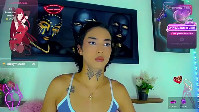 Snapshot of Darianna_Atehortua chatting on 7, 2, 2026 Darianna Atehortua online show from 7, 2, 2026