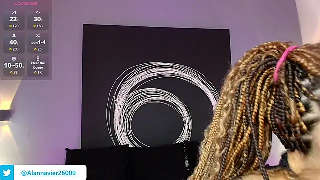 AlannaViera online show from 23, 3, 2026