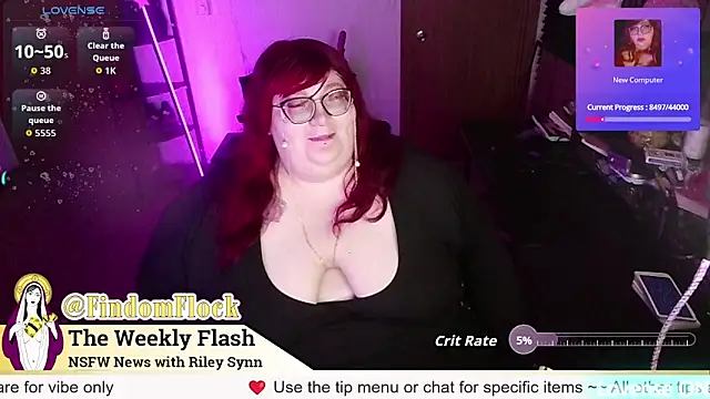 RileySynn online show from 30, 5, 2026